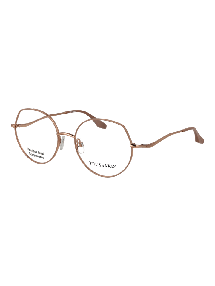 Damen Optische Fassungen Rund Rose