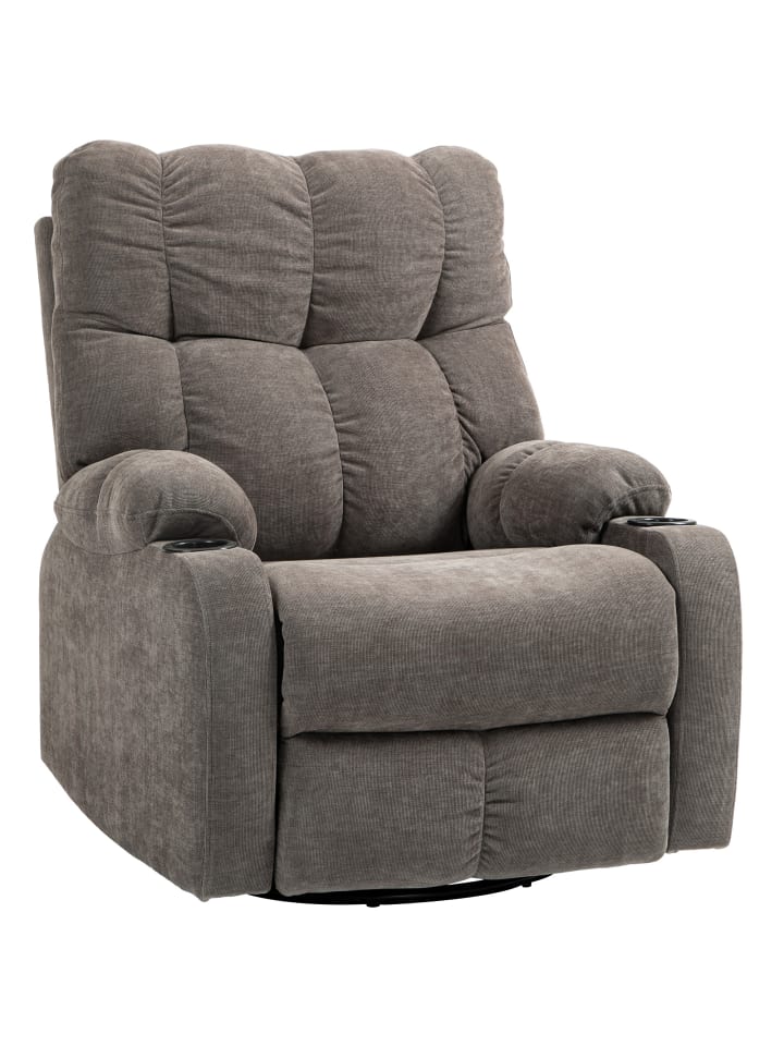Relaxsessel in Braun 88L x 96B x 108H cm