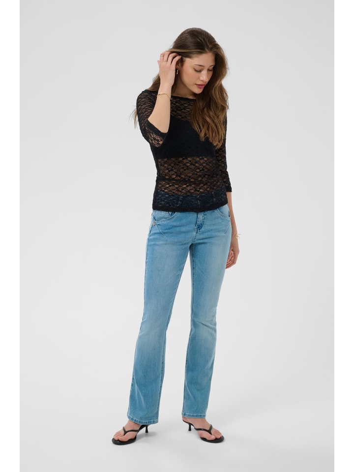T-shirt CROrina Slim fit in Pitch Black