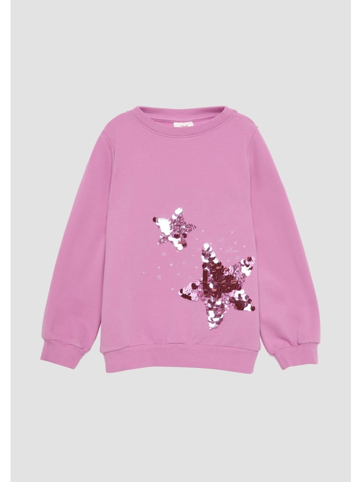 Sweatshirt in 4446_pink