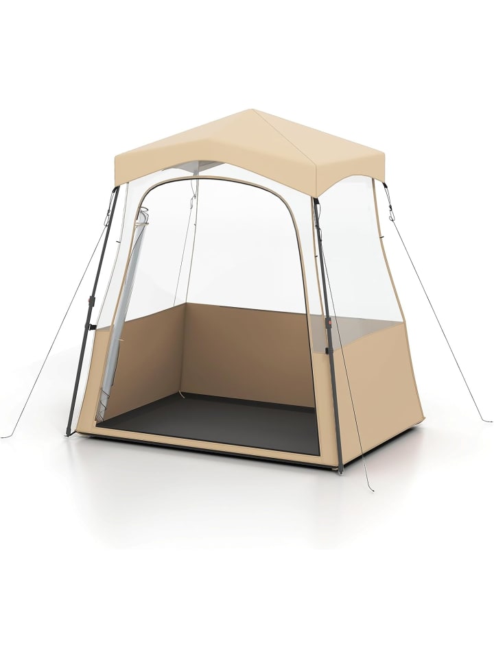 Pop up Zelt 180 x 135 x 175 cm in Sand