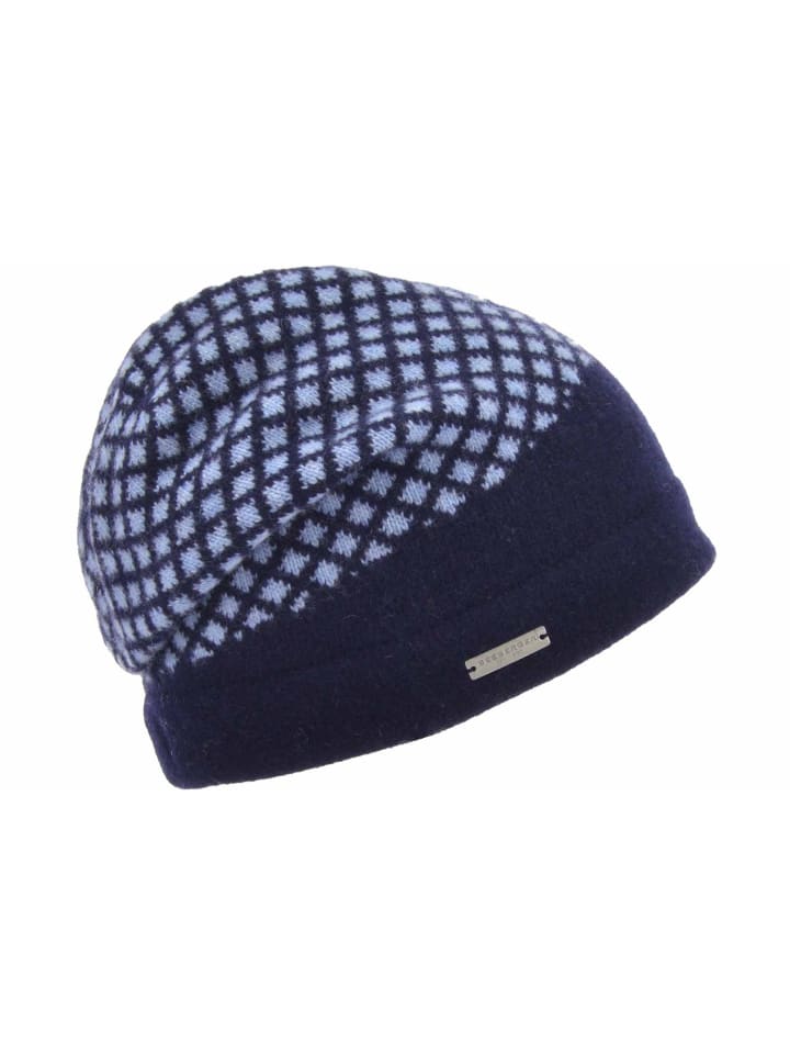 Baskenmütze in blau