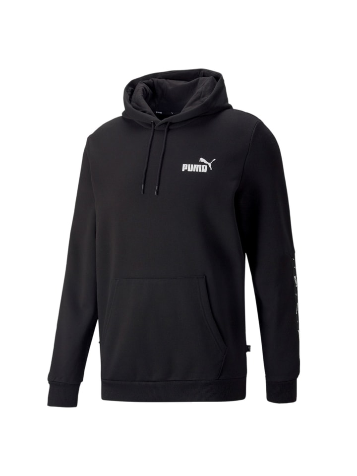 Pullover Hoodie ESS+Tape FL in schwarz