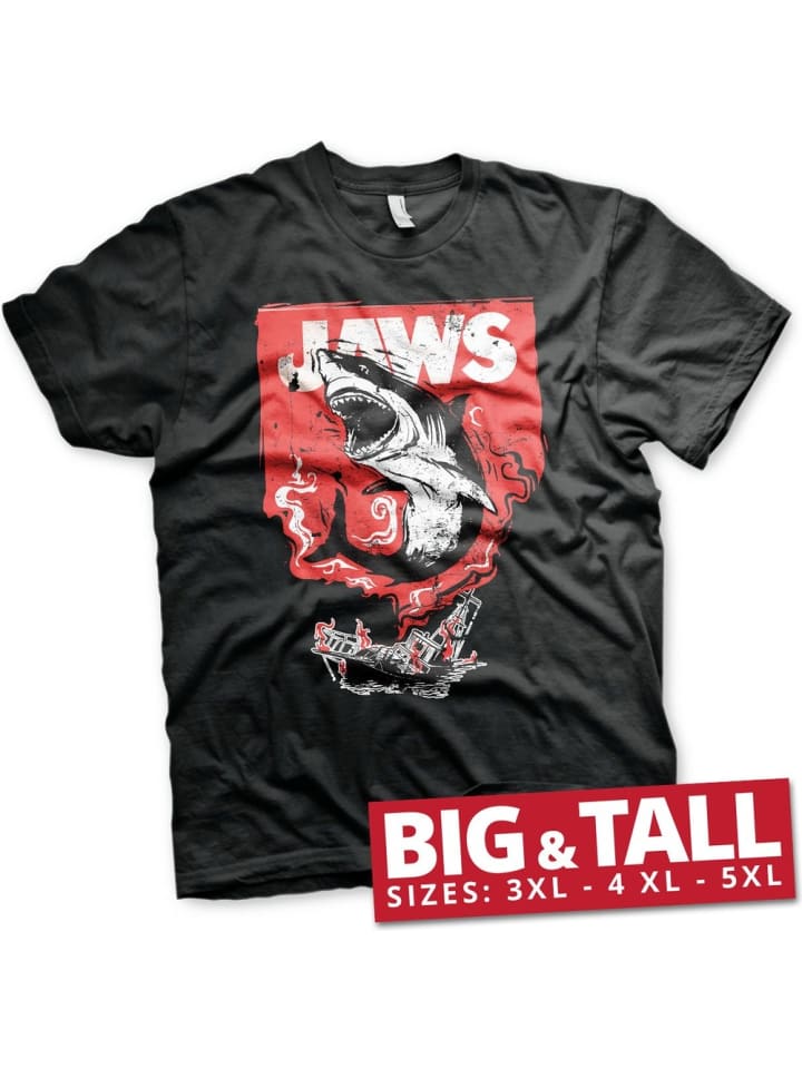 T-Shirt in Schwarz