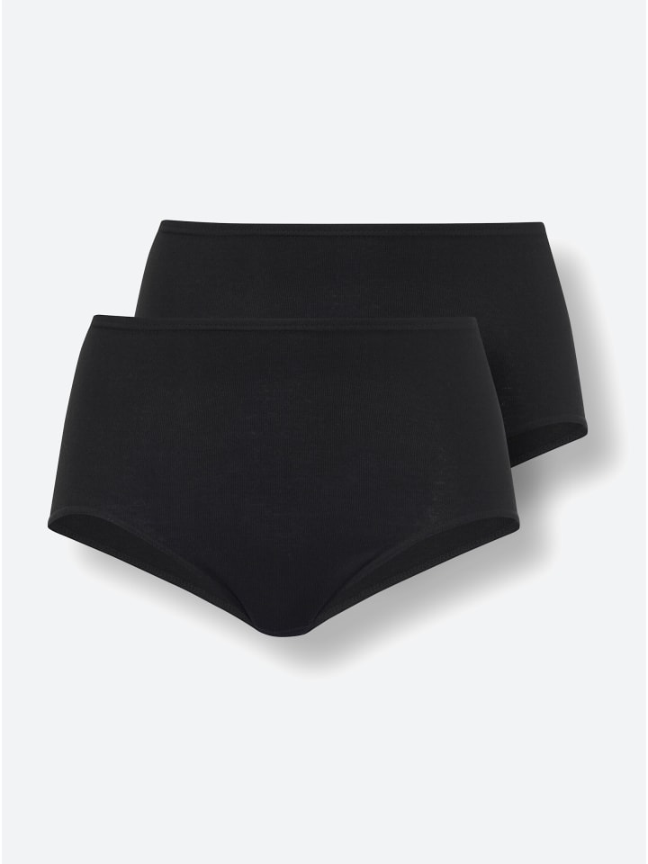 Taillenslip in schwarz