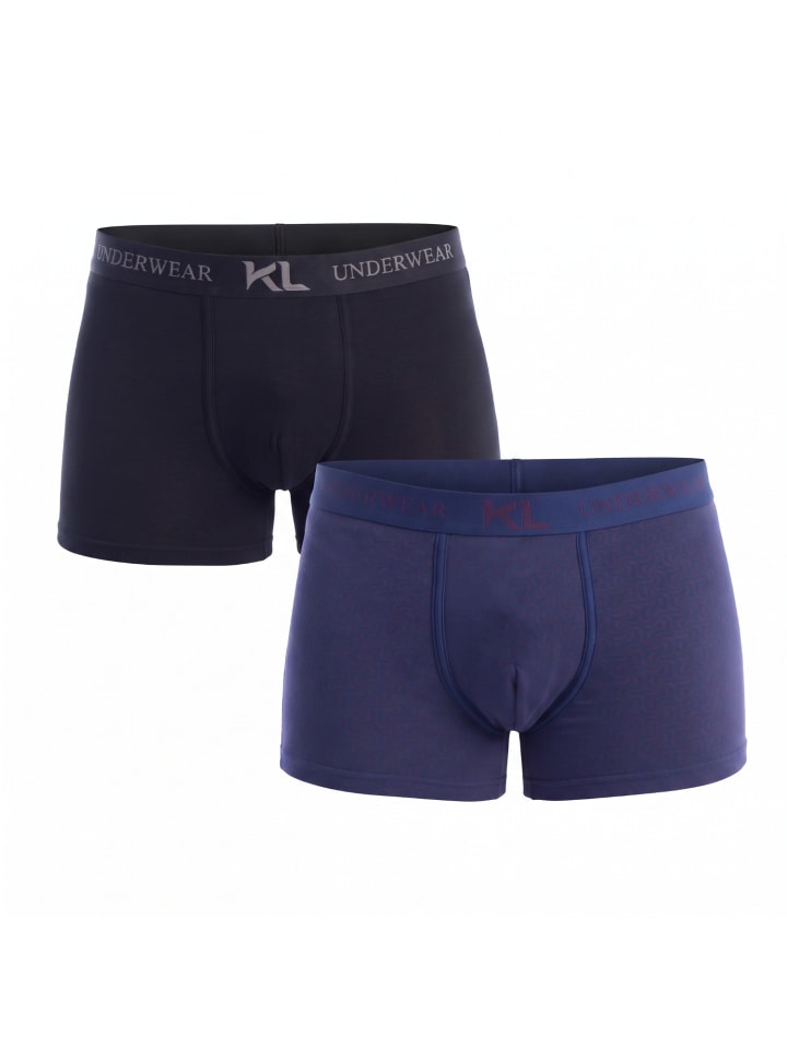 2er-Set: Boxershorts in Black