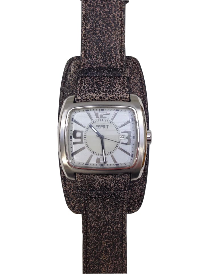 Esprit Quarzuhr Montre Wild Grey in Silber/Grau