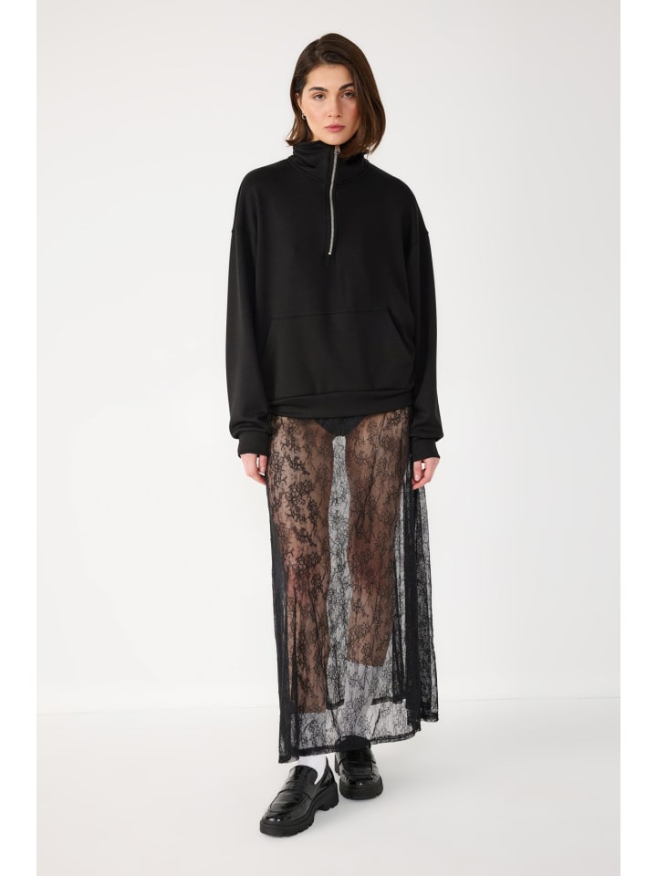 Sweatshirt im Schwarz