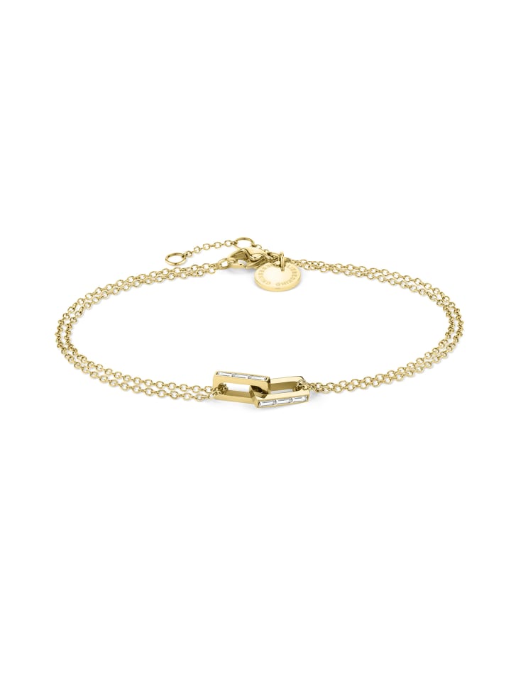 Armband The Festive Mini Link Sparkle in gold