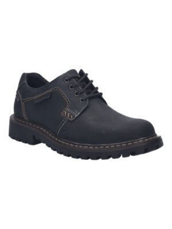 Schnürschuh in schwarz