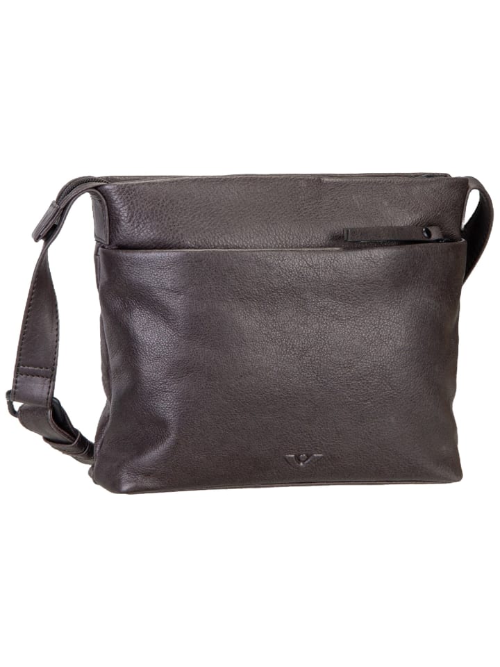 Schultertasche Texas Edith in Anthrazit