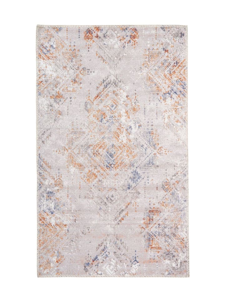 Flachgewebe Teppich Pius 425 in Creme