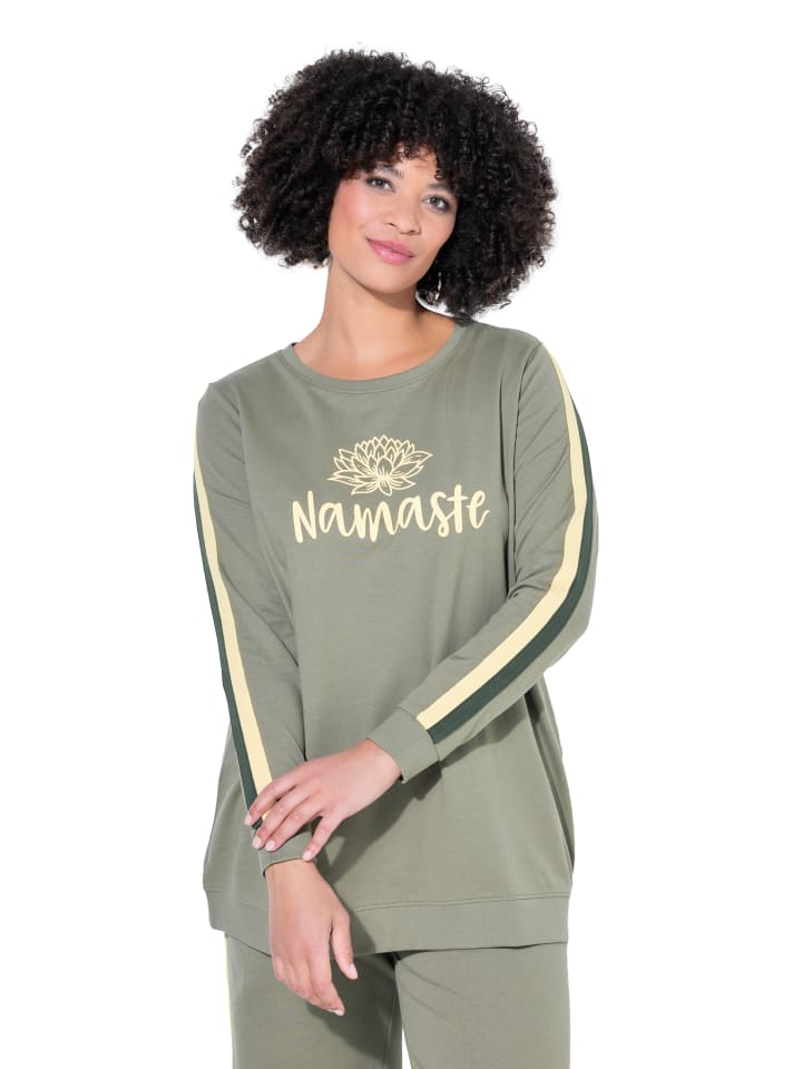 Sweatshirt in schilfgrün