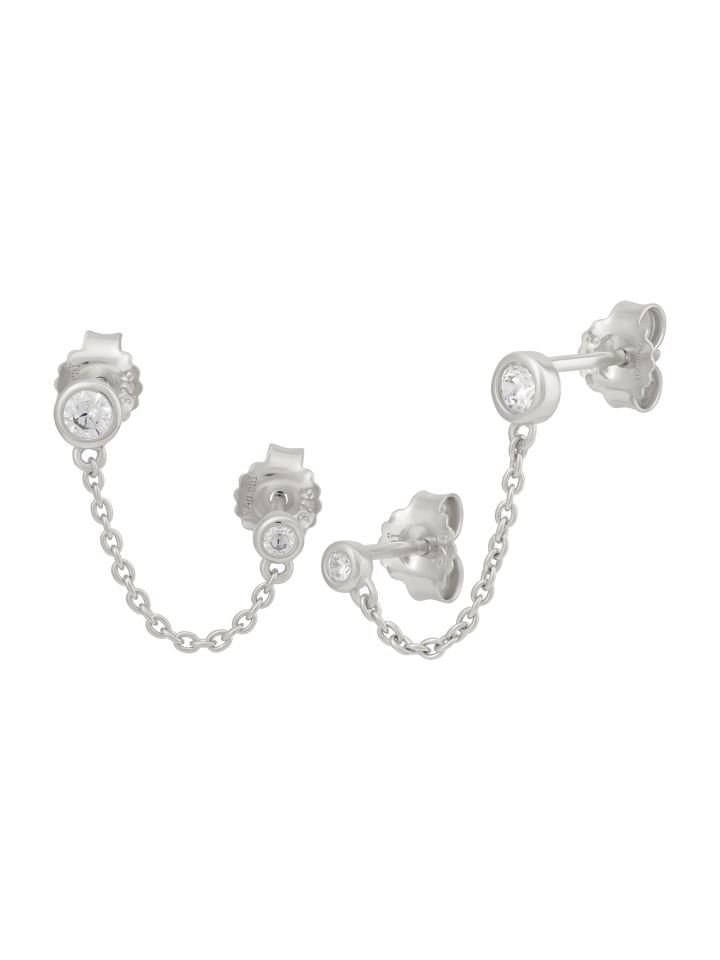 925/- Sterling Silber in weiß