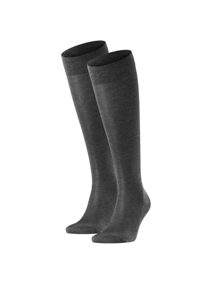 Socken 2er Pack in Anthrazit