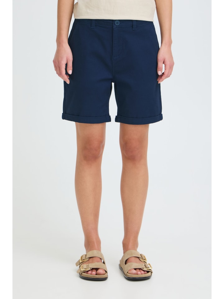 Chinoshorts OXKvita in Blau