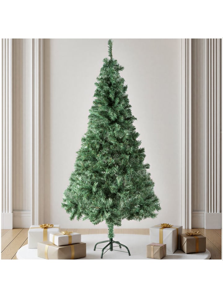 Christbaum künstlich Tannenbaum 150-180cm Grün