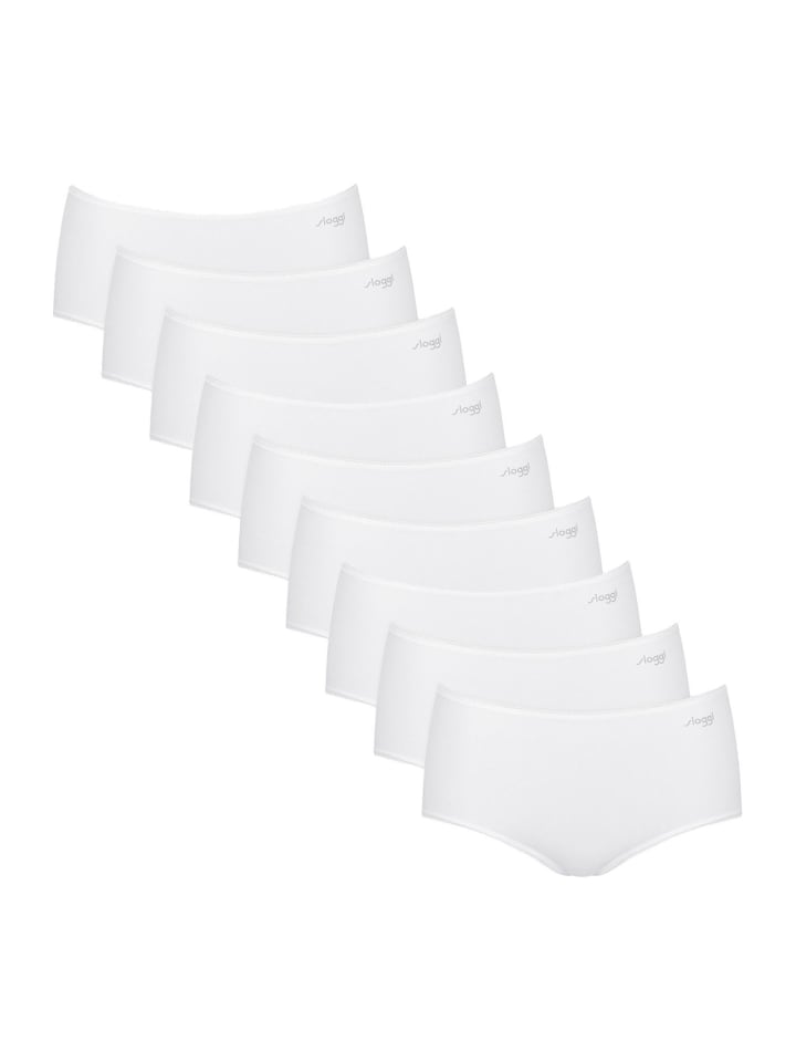 Midislip Pure Comfort Midi in white