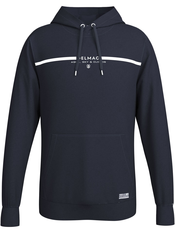 Kapuzensweatshirt in marine