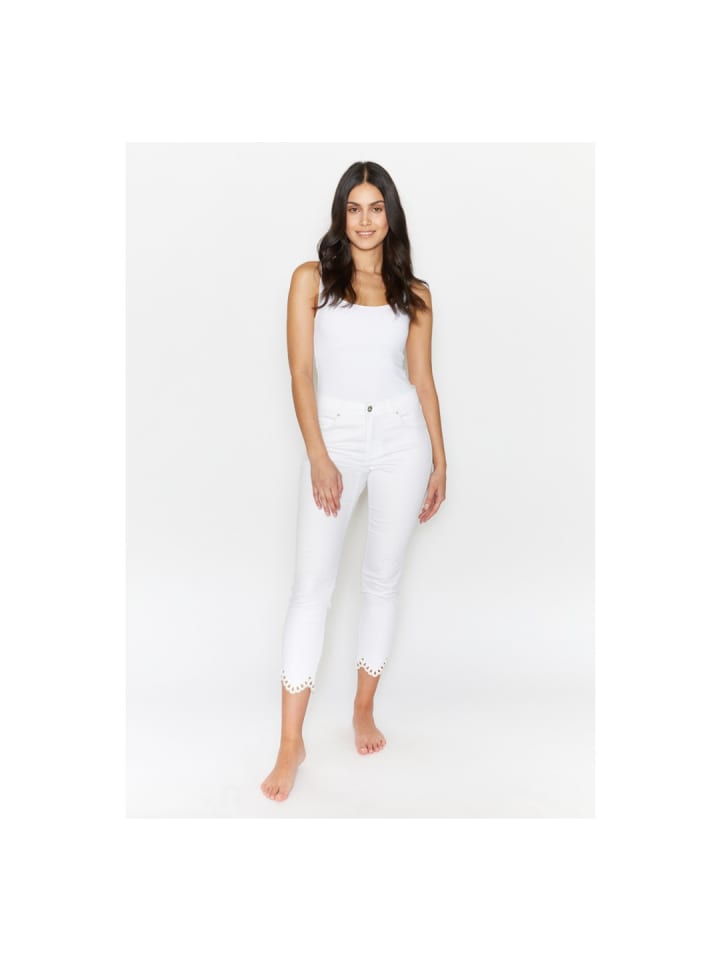 Jeans in white