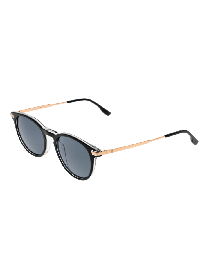 Unisex Sonnenbrille Katzenauge Schwarz