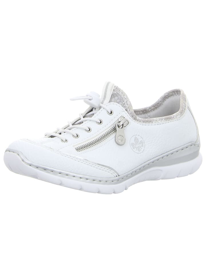 Schnürschuh in weiß