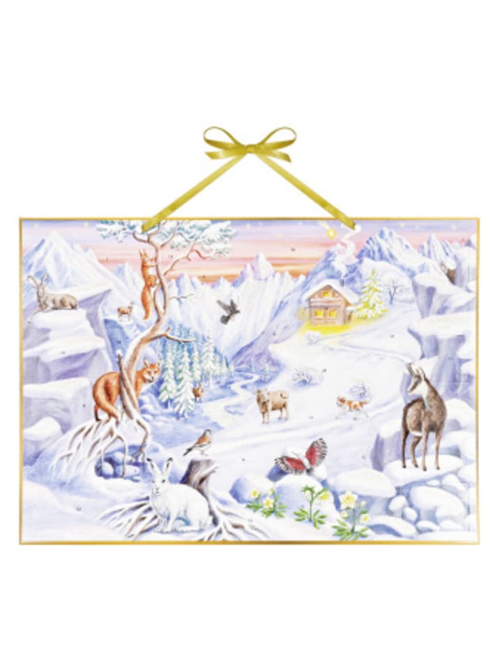 Nonbook - Adventskalender »Unsere Tiere in den Alpen«