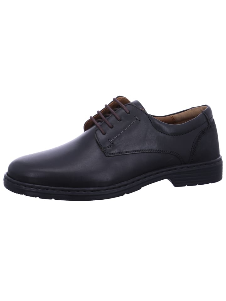 elegante Schnürer Alastair 01 in Schwarz
