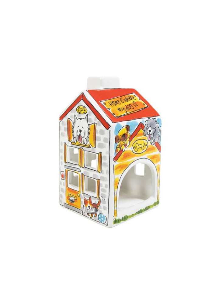 Lichthaus Hundeliebhaber in Bunt - 14,50cm