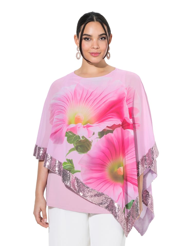 Bluse in altrosa