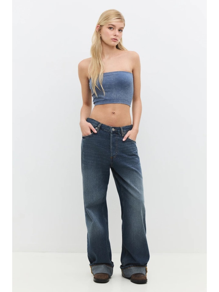 Blouse in Blau