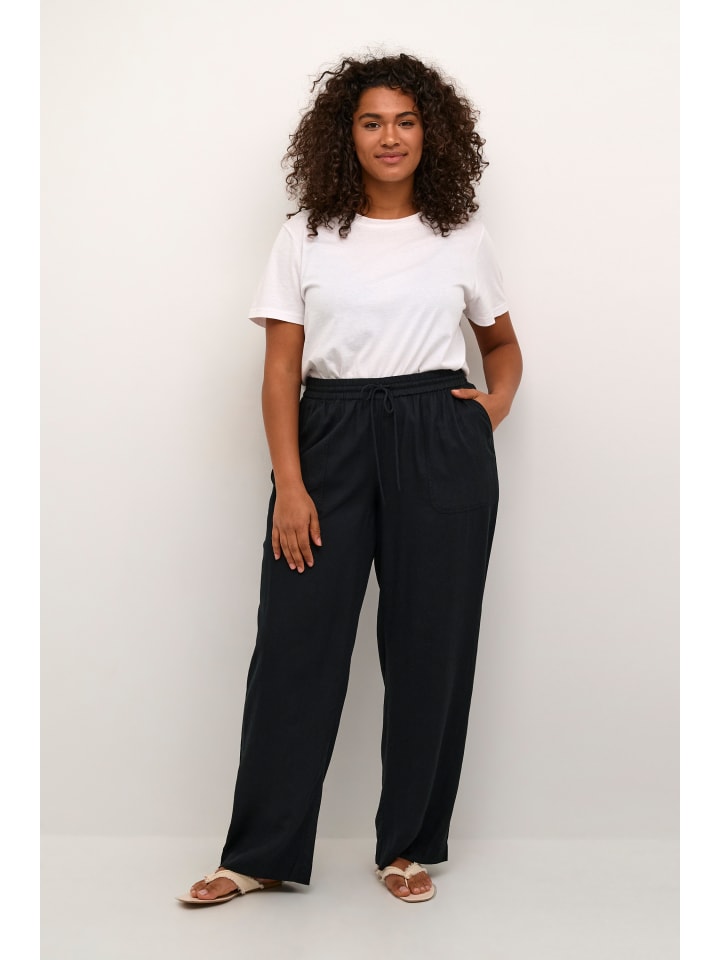 Hose KCmille Loose fit in Black Deep