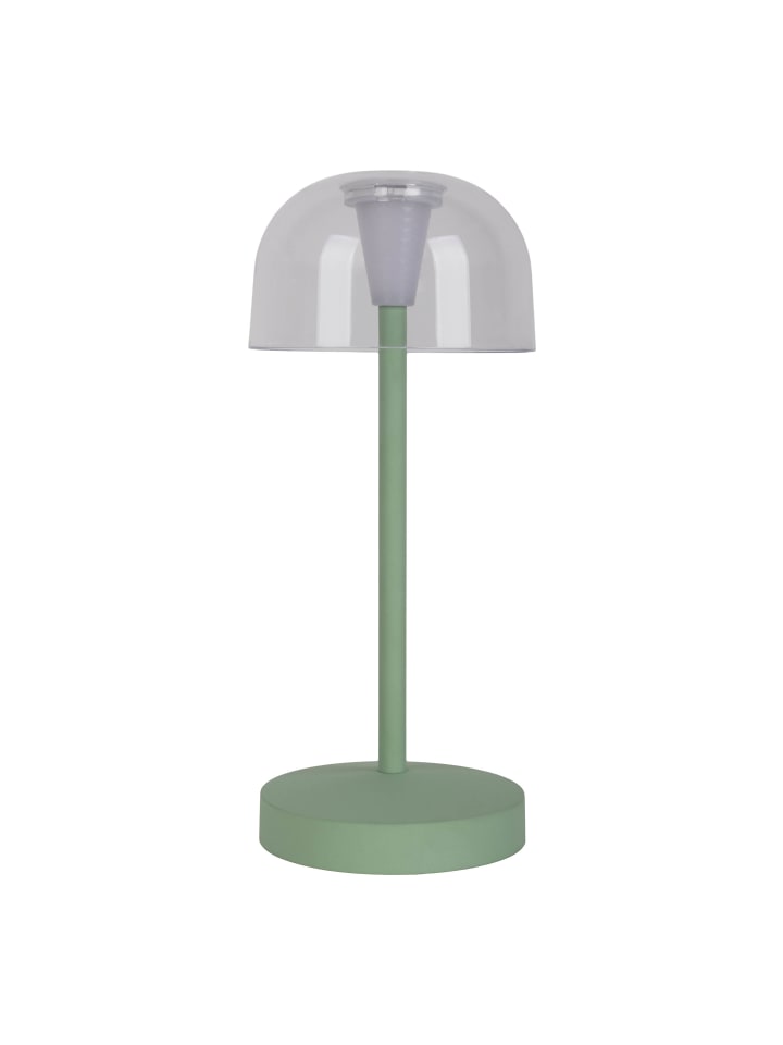 LED Außentischleuchte "GOMBA" in mint - (L)8 cm x (B)8 cm x (H)18.5 cm - EEK F