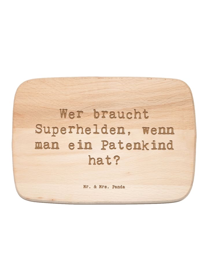 Buchenholz Schneidebrett Spruch Patenkind Wunde... in Transparent