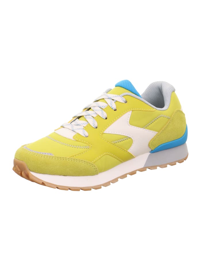 Halbschuh DASH in Gelb/Türkis