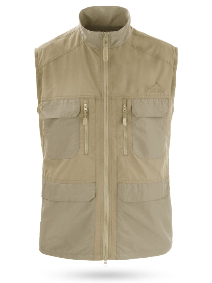 Outdoor Weste Elk in Khaki
