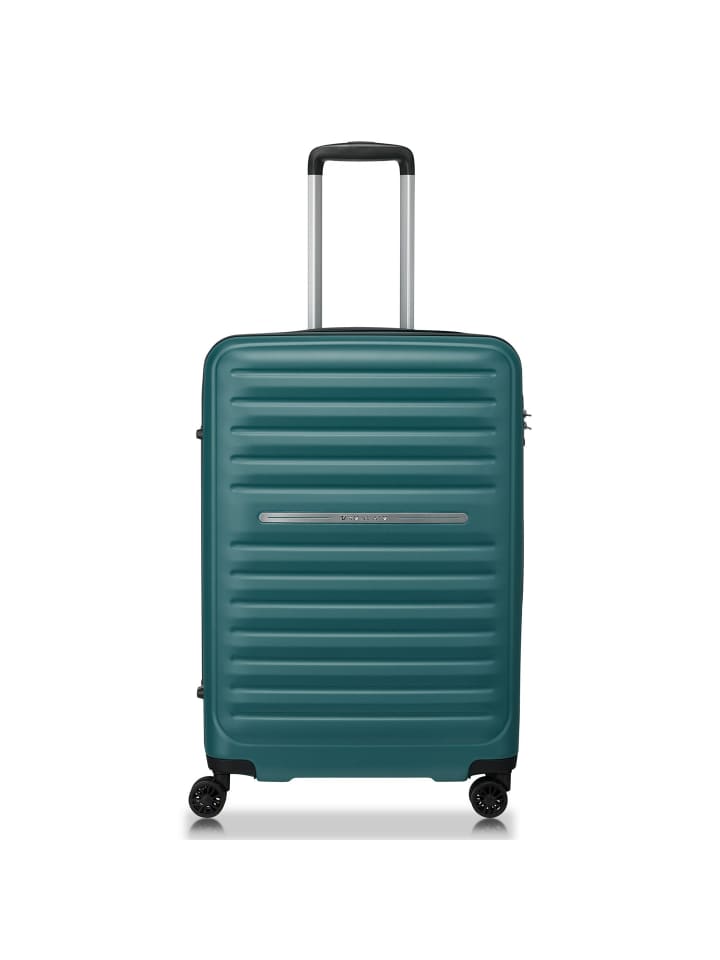 Ibiza 4 Rollen Trolley M 65 cm smaragd