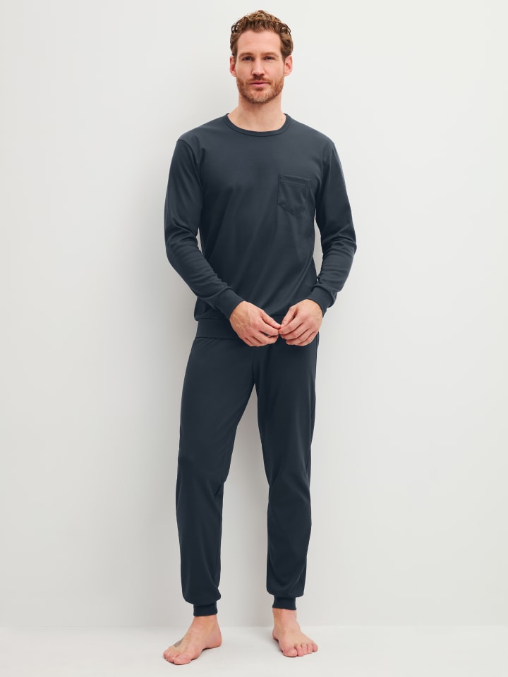 Pyjama in dark sapphire