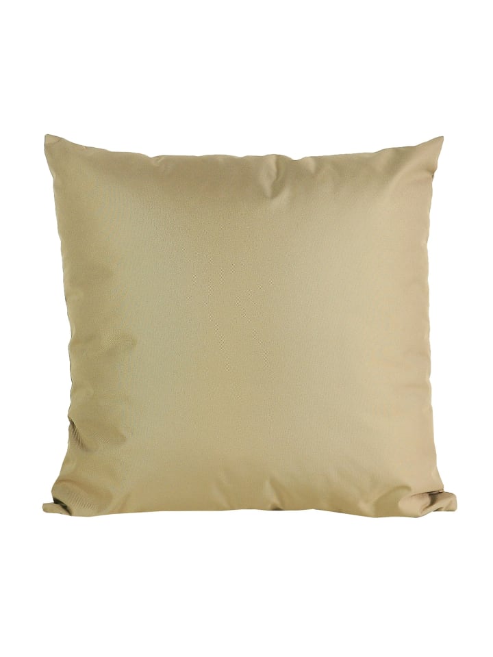 1x Outdoor Kissenhülle 60x60cm Uni in Taupe