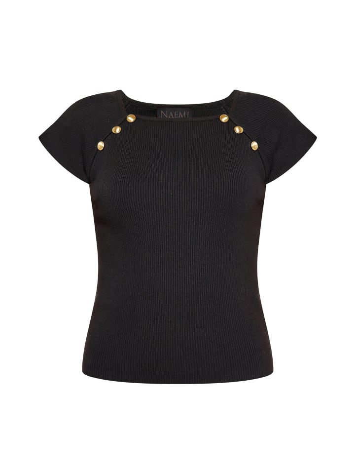 Women Top in Schwarz