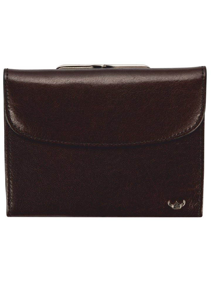 Colorado Geldbörse RFID Schutz Leder 12 cm bordeaux