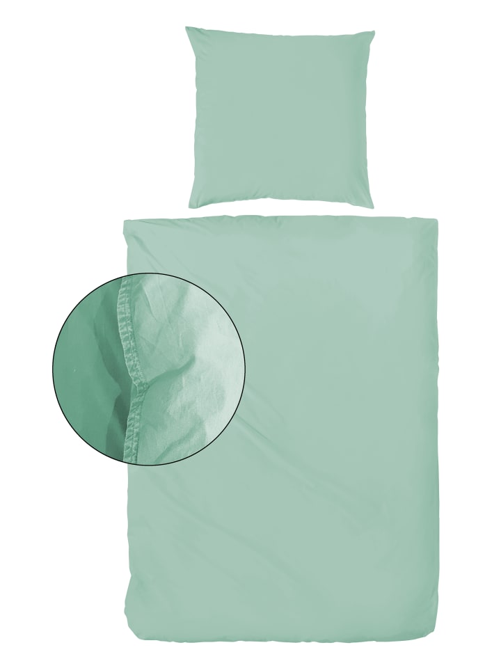 Bettwäsche Renforce in jelly  mint