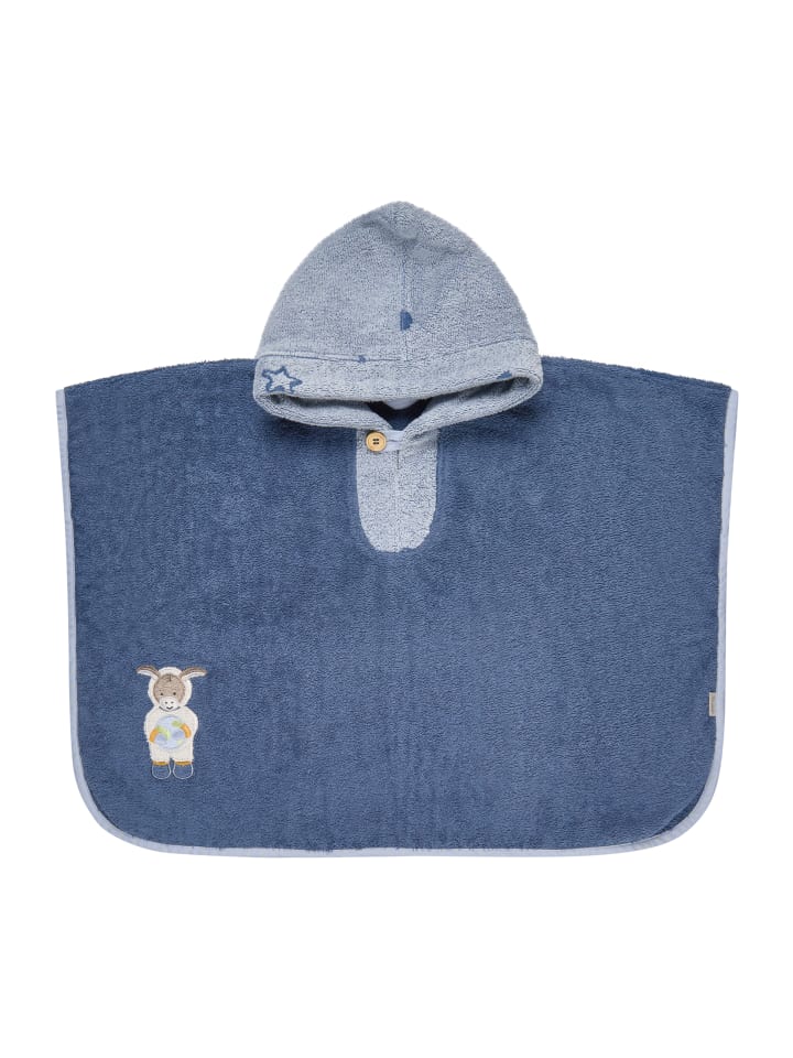 Poncho WELTRAUM in jeans