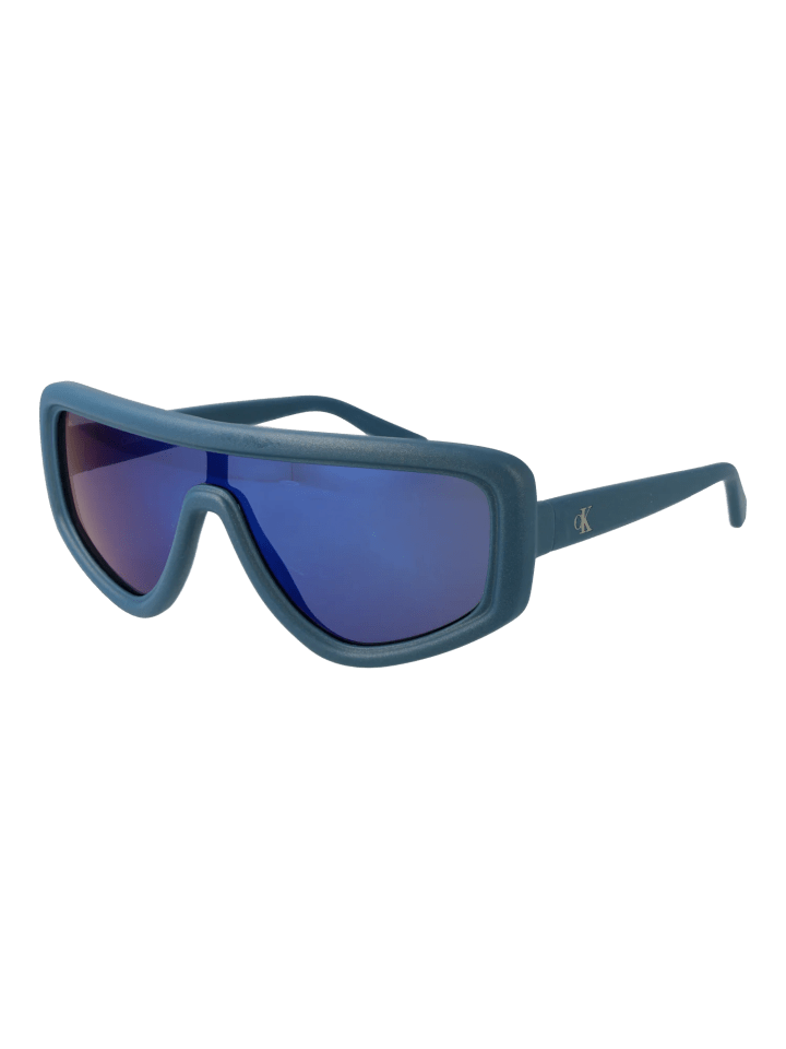 Unisex Sonnenbrillen Monolinse Blau
