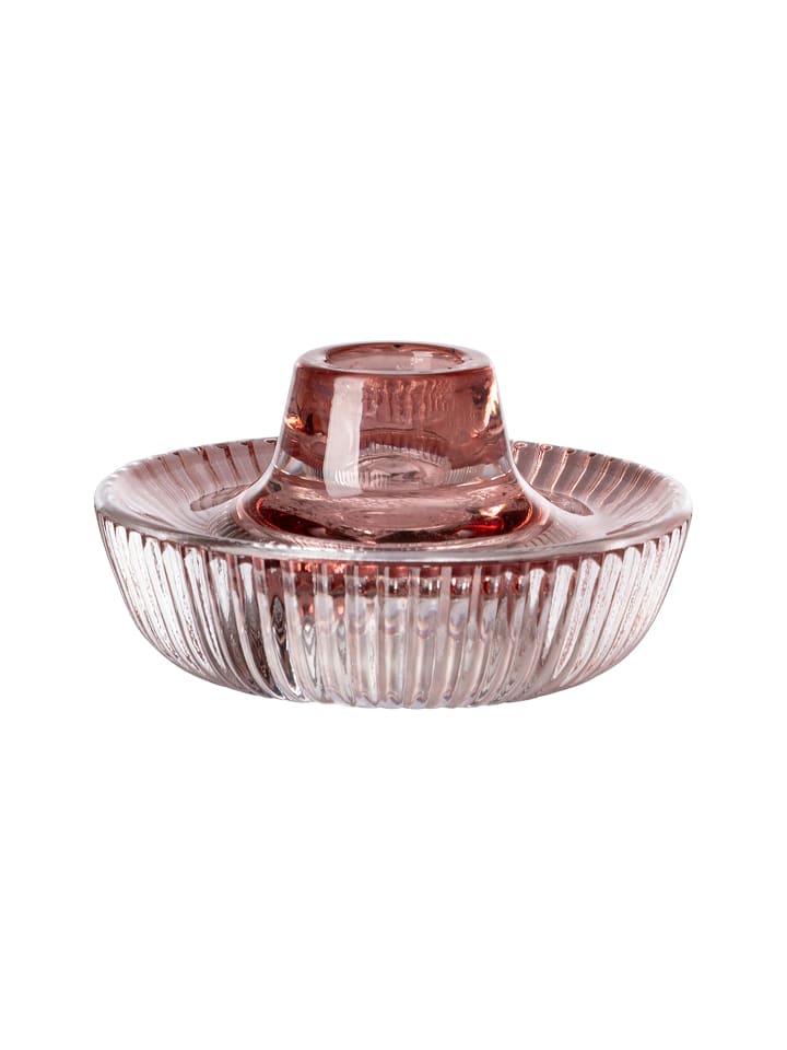 Leuchter Lissy rose - (H) 5 cm
