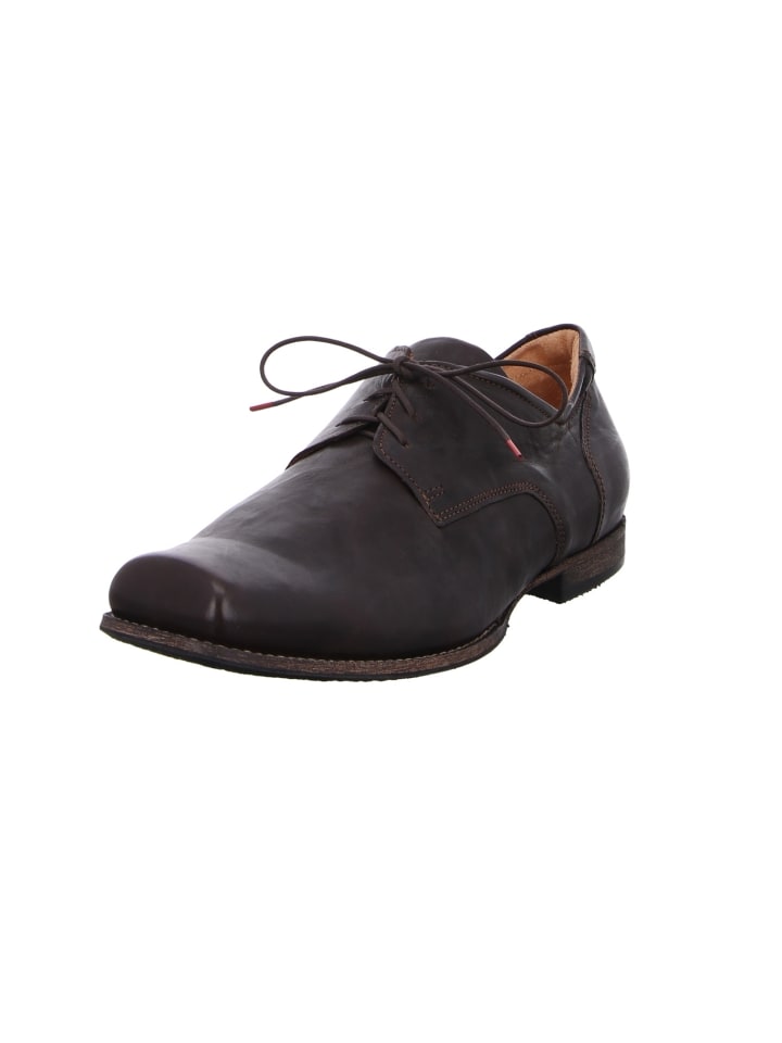 Schnürschuh in braun