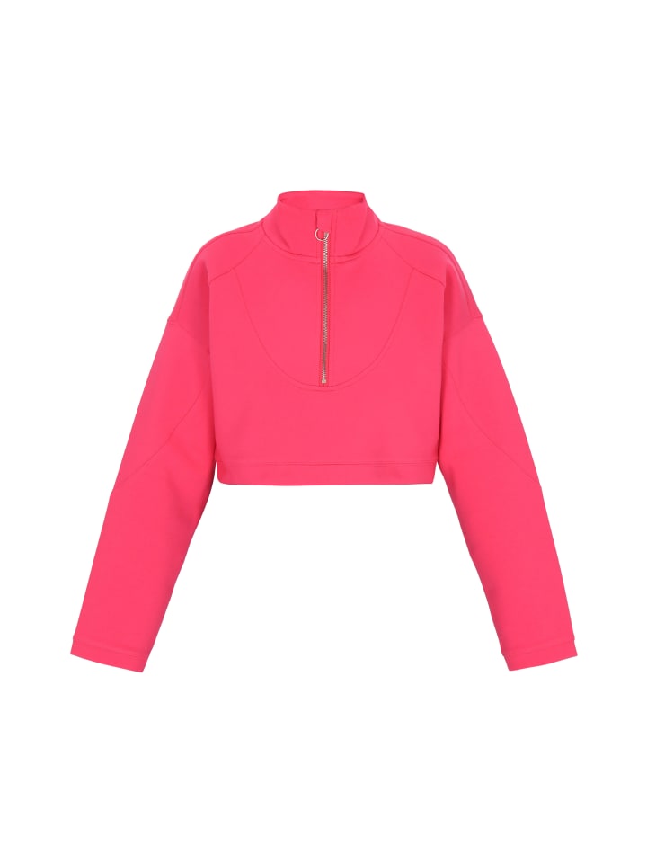 Women Sweatshirt in fuchsia
