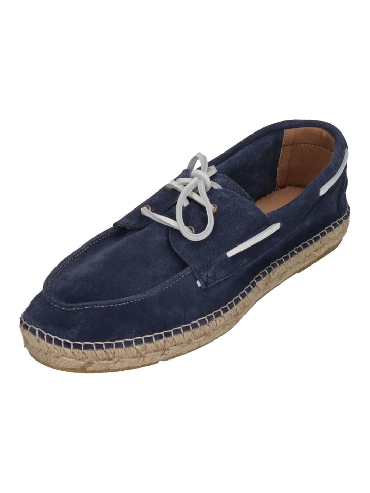 Espadrilles NAVIRE VELOUR MEN in blau