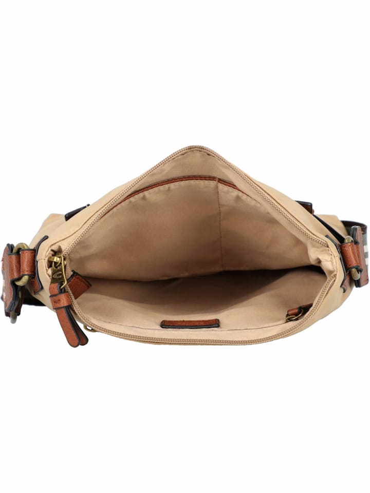 Umhängetasche für Damen in beige