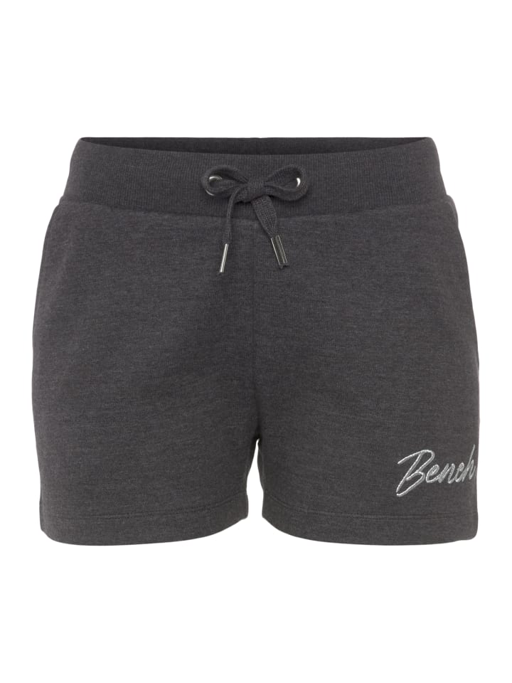 Relaxshorts in anthrazit meliert